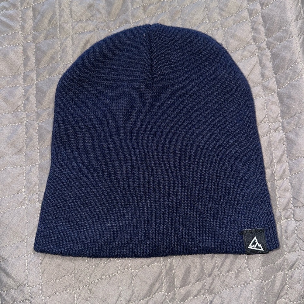 CHILLMEISTER ONE SIZE FITS ALL BASIC NAVY BLUE BEANIE